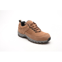 Venta caliente marrón cuero Nubuck y gamuza cuero zapatos de seguridad (LZ5001)